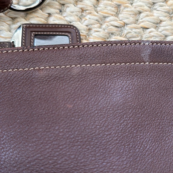 Prada Vitello Daino Hobo Shoulder Bag BROWN - Picture 6 of 16